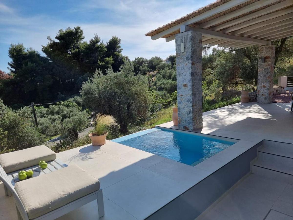 Stone Build Suite With Private Pool Kolios Esterno foto