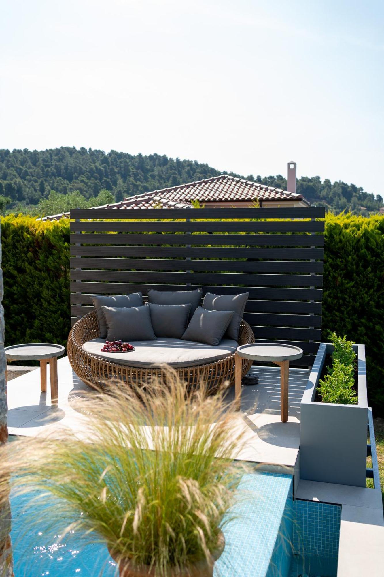 Stone Build Suite With Private Pool Kolios Esterno foto