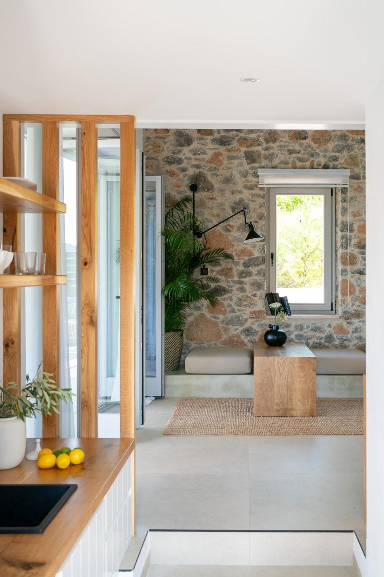 Stone Build Suite With Private Pool Kolios Esterno foto